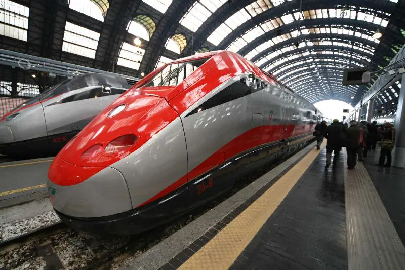 ETR 500 Freccia Rossa a Milano Centrale